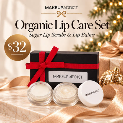 Gift Sets Organic Sugar Lip Scrubs & Lip Balms